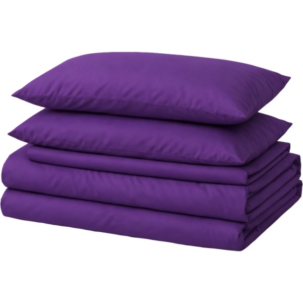 Фото - Комплект постільної білизни дитячий MirSon №19-3424 Sunset Purple Mikrosatin Premium Однотонний 110х140 см (2200007237258)